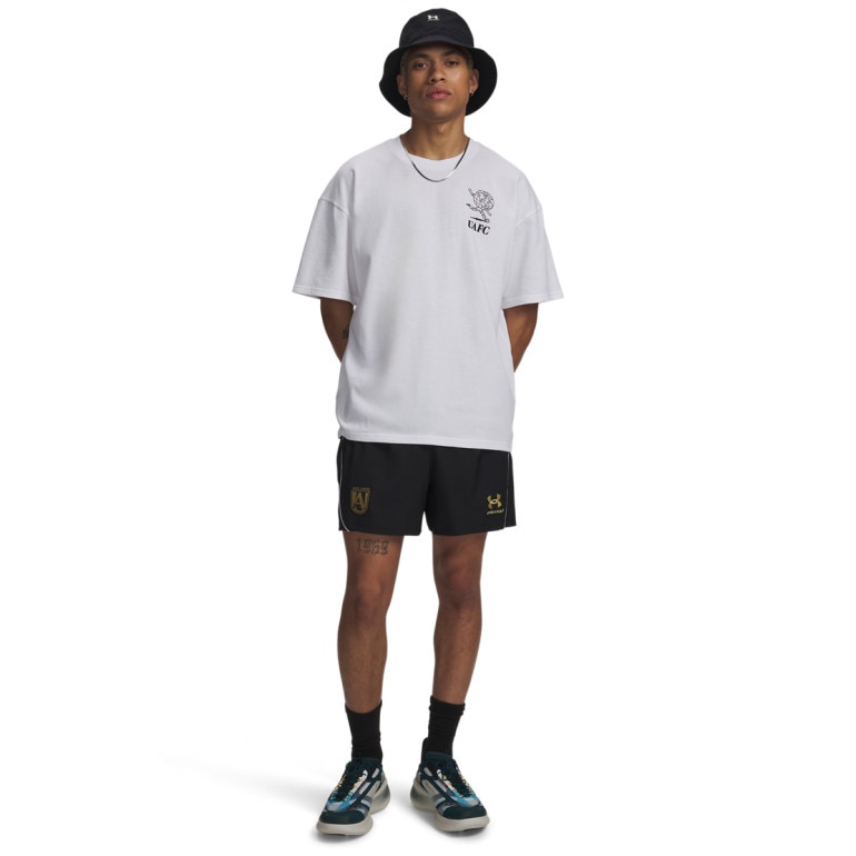 Męskie spodenki piłkarskie Under Armour UA 96 Terrace Country - czarne