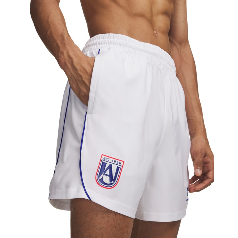 Męskie spodenki piłkarskie Under Armour UA 96 Terrace Country - białe