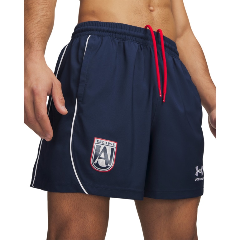 Męskie spodenki piłkarskie Under Armour UA 96 Terrace Country - granatowe