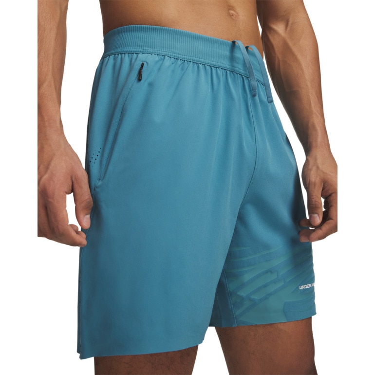 Męskie spodenki piłkarskie Under Armour UA Challenger Elite Short - niebieskie