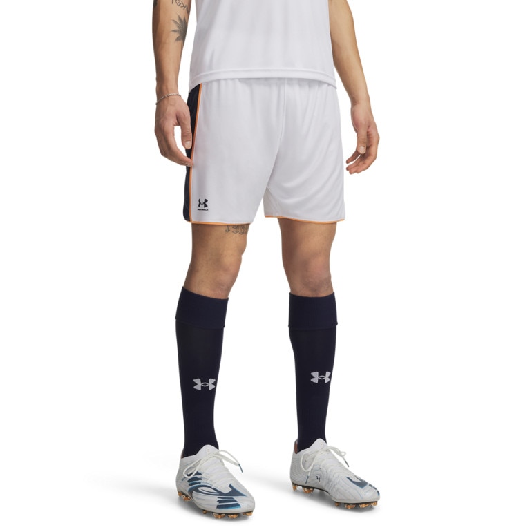 Męskie spodenki treningowe Under Armour UA M Challenger Train Short - białe