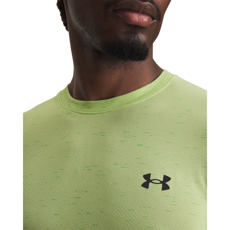 Męska koszulka treningowa Under Armour Vanish Seamless Novelty SS - zielona