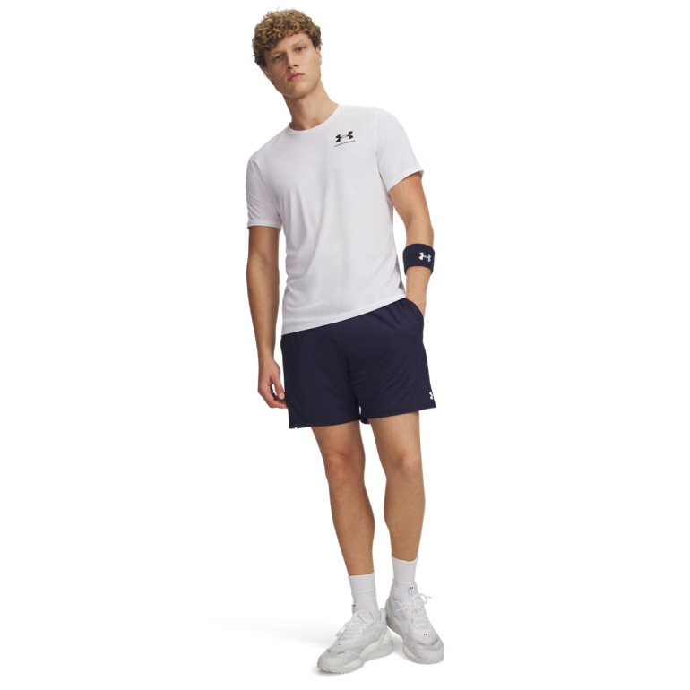 Męskie spodenki treningowe Under Armour Tech Vent 7in Shorts - granatowe