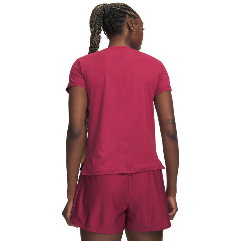 Damska koszulka treningowa Under Armour UA Vanish SS - czerwona