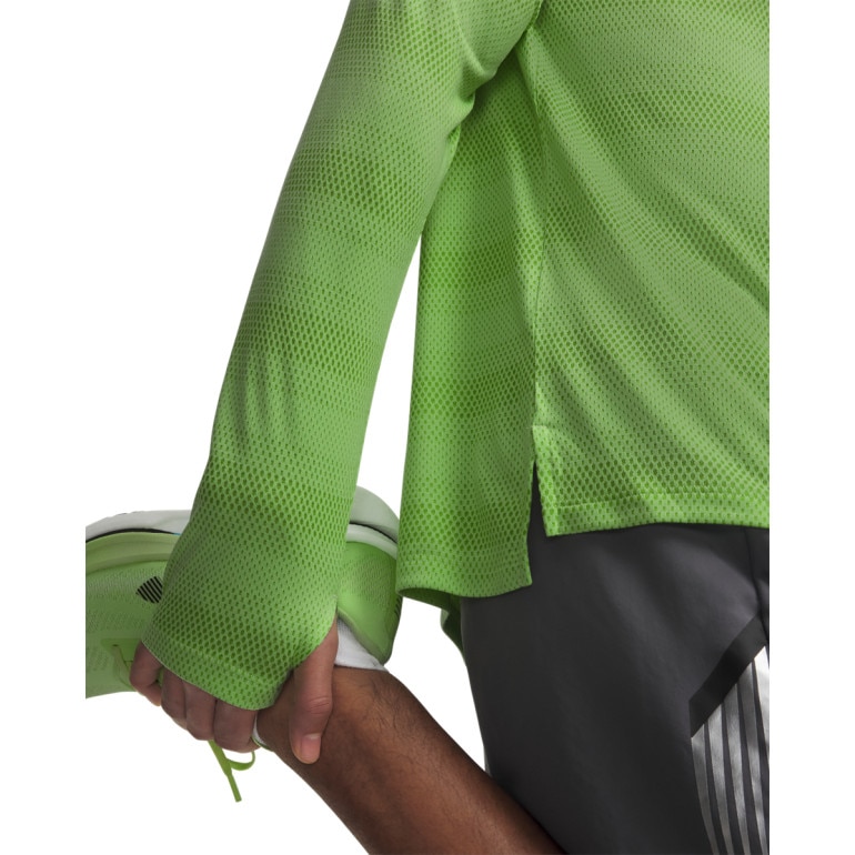 Męska bluza do biegania Under Armour UA Velociti 1/4 Zip - zielona