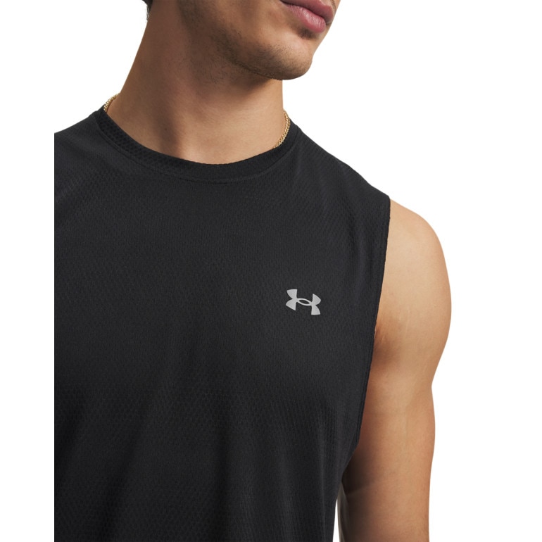 Męska koszulka do biegania Under Armour UA Velociti Tank - czarna