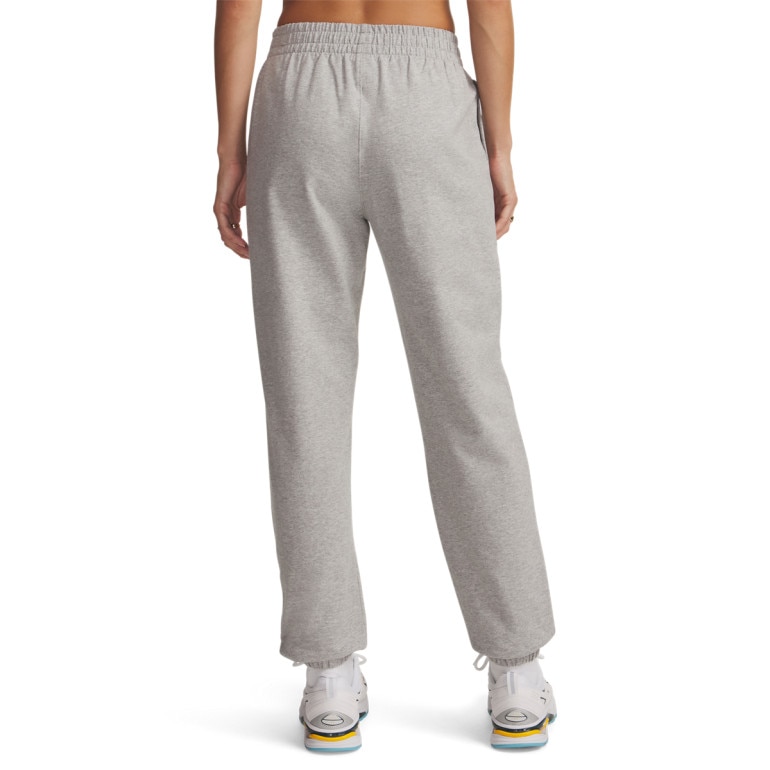 Damskie spodnie dresowe joggery Under Armour Sport Terry Jogger - szare