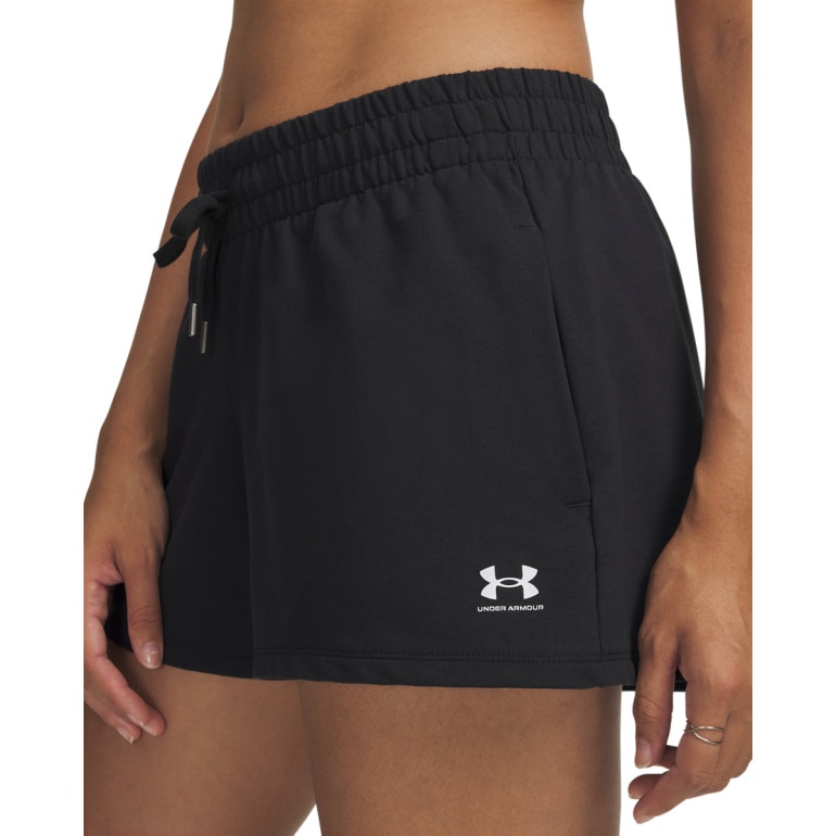 Damskie spodenki dresowe Under Armour UA Sport Terry Short - czarne 