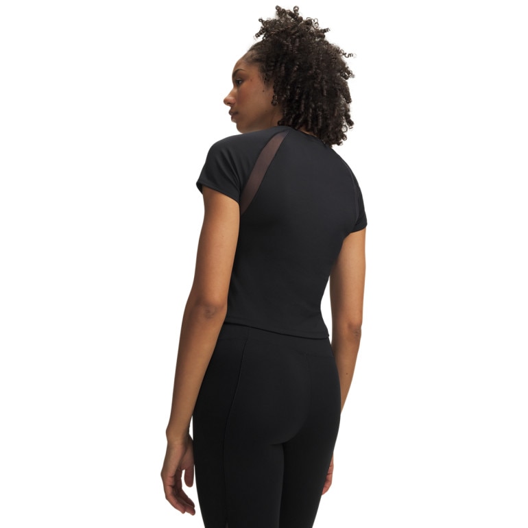 Damska koszulka treningowa Under Armour Motion Mesh SS - czarna