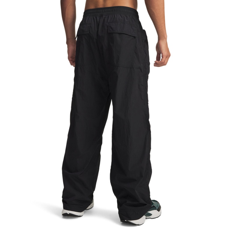 Męskie spodnie od koszykówki Under Armour UA Hoops Woven Pant - czarne