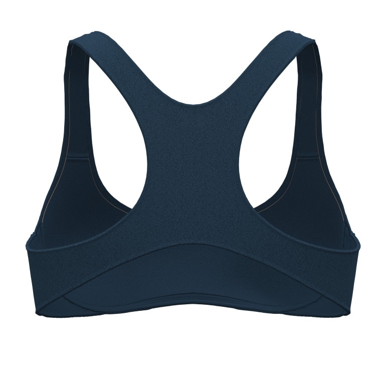 Damski biustonosz treningowu Under Armour Contour Racerback Bralette - granatowy