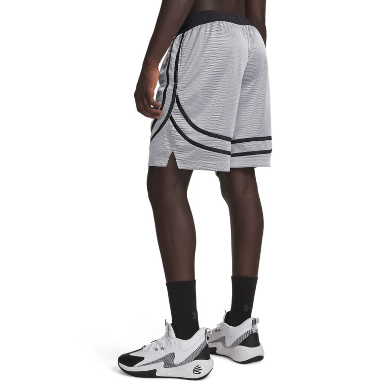 Męskie spodenki do koszykówki Under Armour Curry Signature - białe