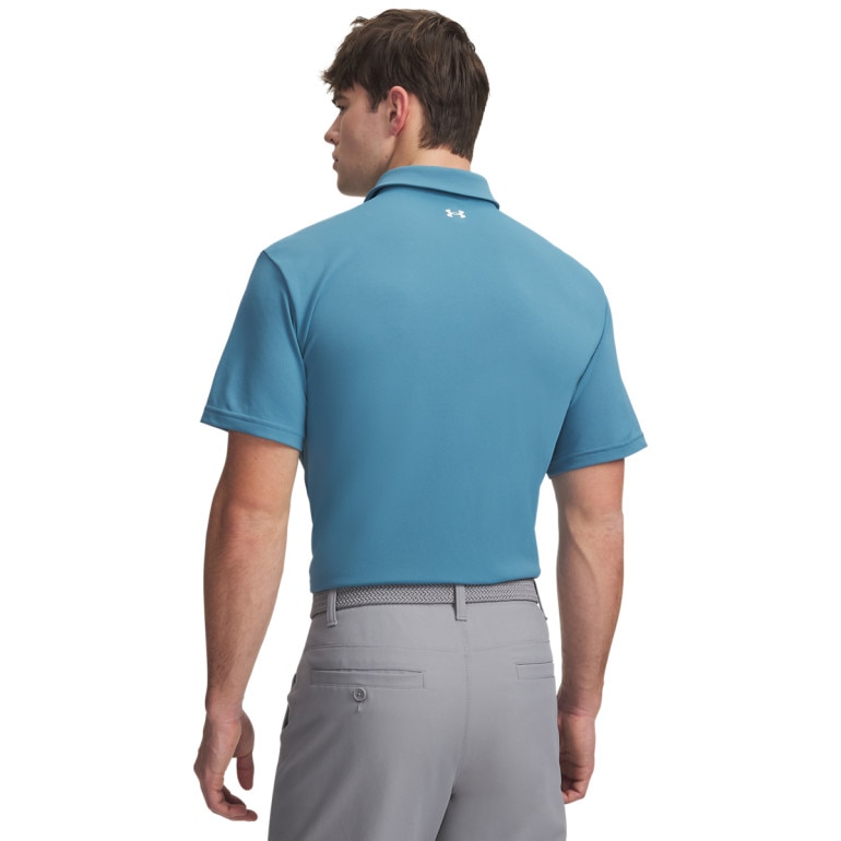 Męska koszulka polo Under Armour UA T2G Pique Polo - niebieska