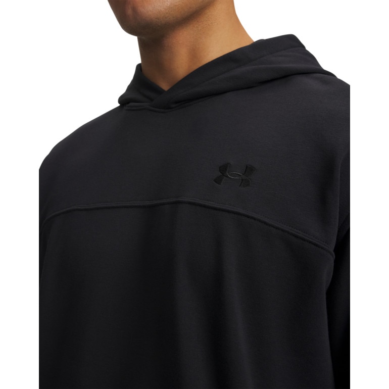Męska bluza dresowa nierozpinana z kapturem Under Armour UA Rival Lightweight - czarna