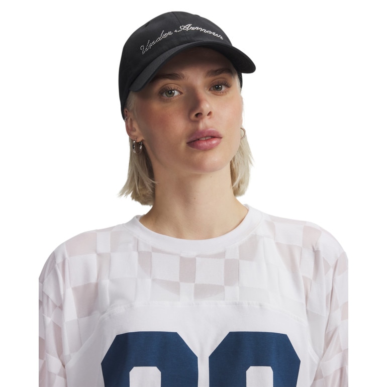 Damska czapka z daszkiem Under Armour W Essential Low ADJ - czarna