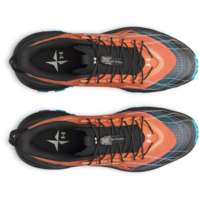 Buty trekkingowe uniseks Under Armour UA EXPLOR TRAIL - pomarańczowe
