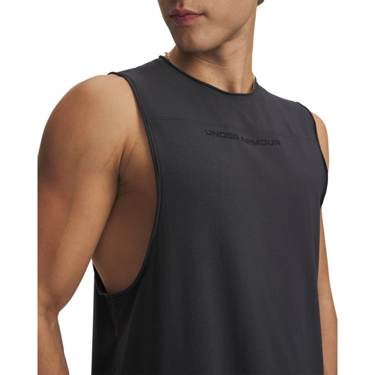 Męski top treningowy Under Armour UA Hoops Training Tank - czarna