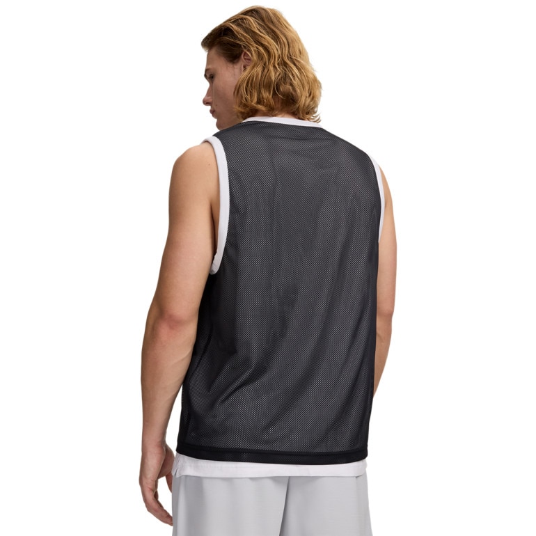Męski top do koszykówki Under Armour UA Hoops 695 Tank - czarny