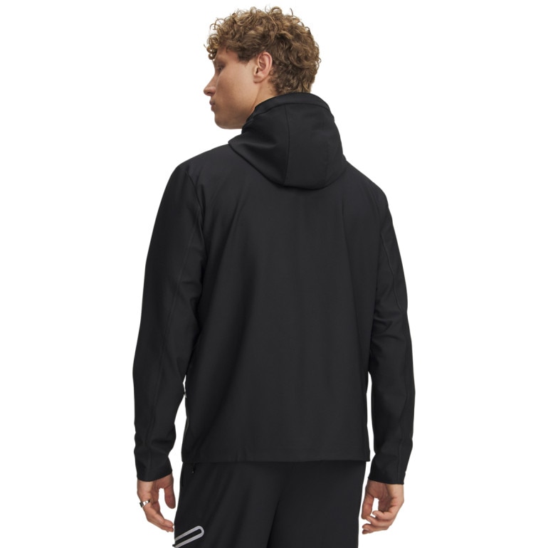 Męska kurtka z kapturem Under Armour UA Unstoppable Woven Jacket - czarna