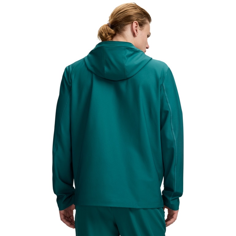 Męska kurtka z kapturem Under Armour UA Unstoppable Woven Jacket - zielona