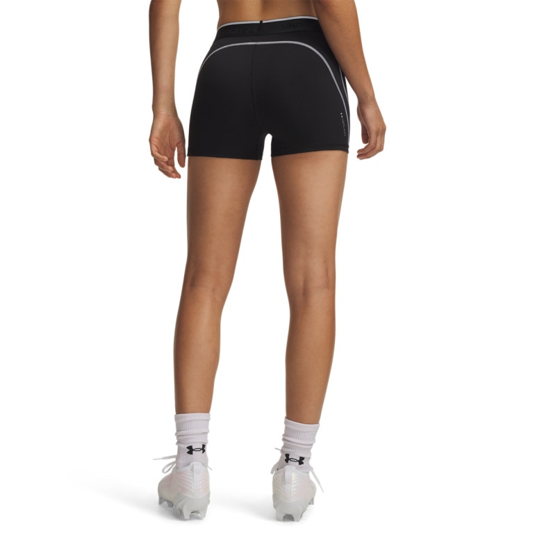 Damskie spodenki treningowe Under Armour HeatGear Elite Shorty - czarne