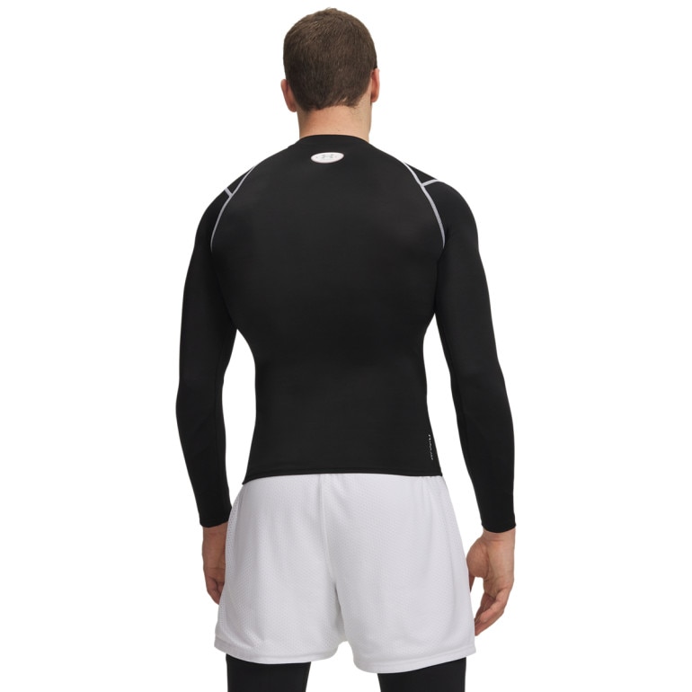 Męski longsleeve trenignowy Under Armour UA HeatGear Elite Comp LS - czarny 