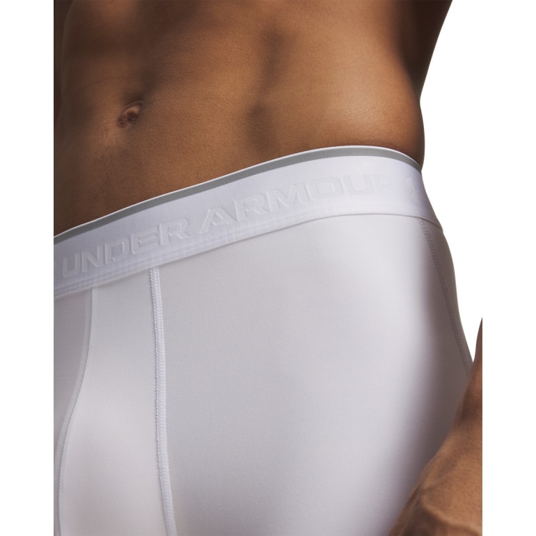 Męskie legginsy treningowe Under Armour UA HG Elite Leggings - białe