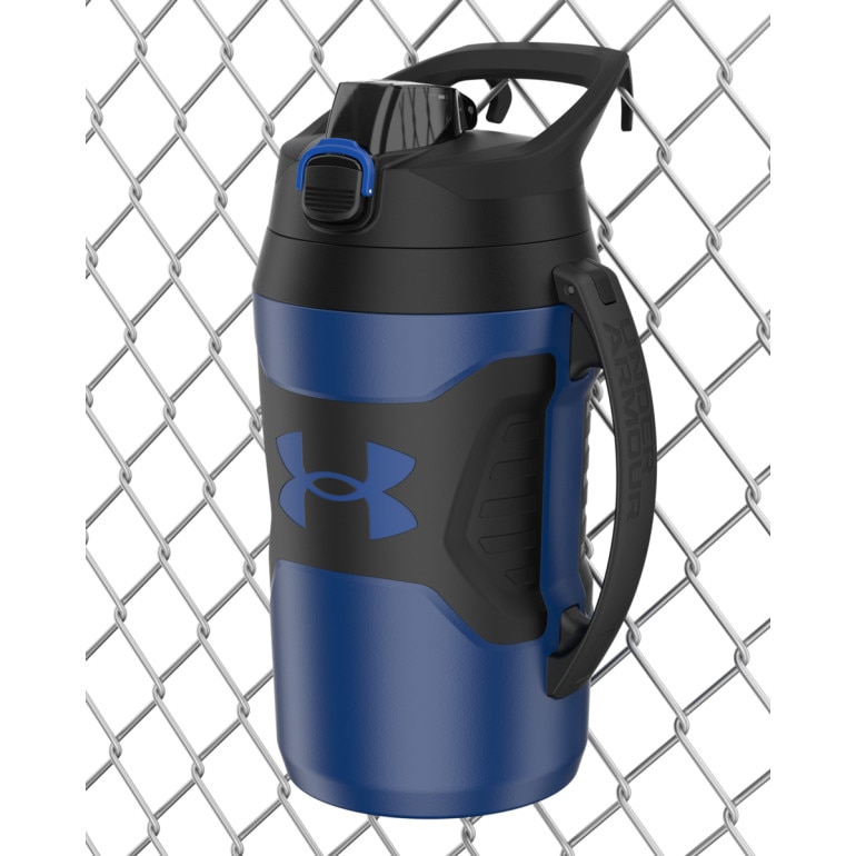 Bidon Under Armour 64oz Playmaker Jug Black 1.9 Liter - niebieski