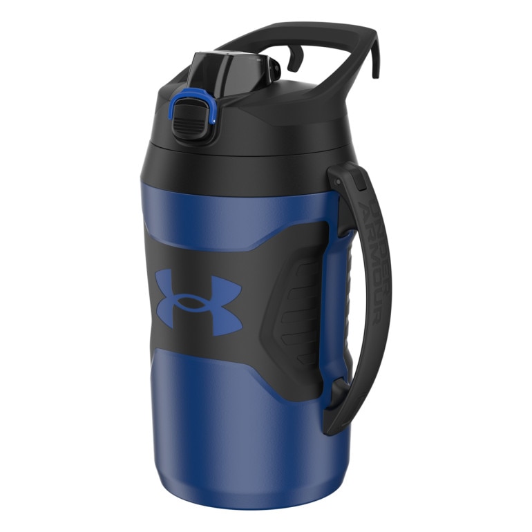 Bidon Under Armour 64oz Playmaker Jug Black 1.9 Liter - niebieski