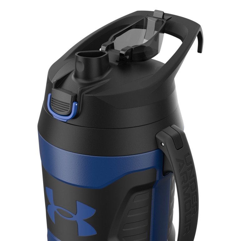 Bidon Under Armour 64oz Playmaker Jug Black 1.9 Liter - niebieski