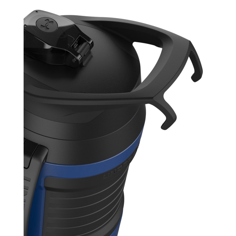 Bidon Under Armour 64oz Playmaker Jug Black 1.9 Liter - niebieski