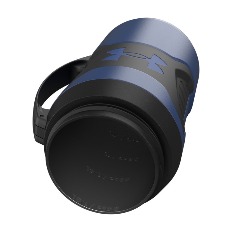 Bidon Under Armour 64oz Playmaker Jug Black 1.9 Liter - niebieski