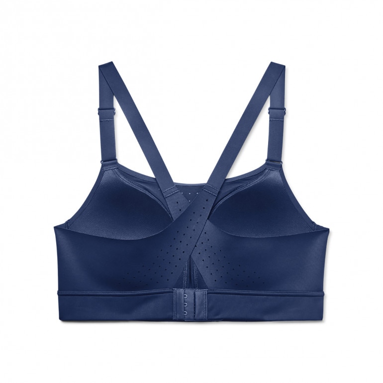 Biustonosz treningowy UNDER ARMOUR Rush High - granatowy