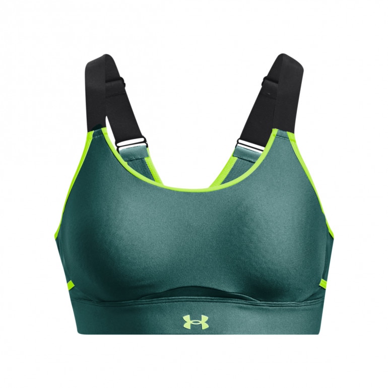Biustonosz treningowy Under Armour UA Infinity Crossover High -  zielony 