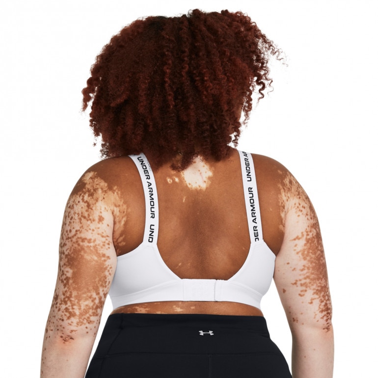 Biustonosz treningowy Under Armour UA Infinity High 2.0 Bra - biały