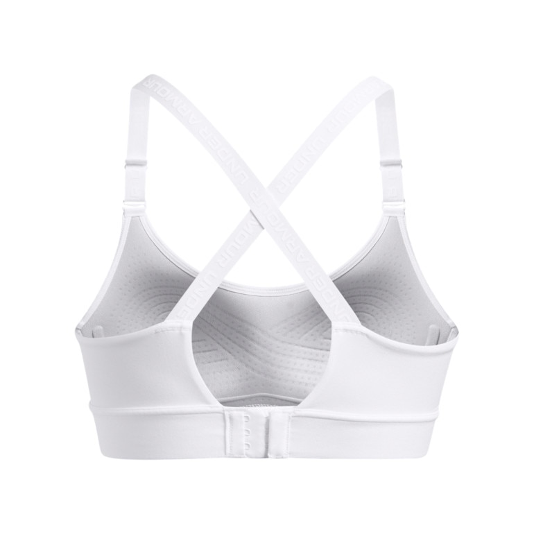 Biustonosz treningowy Under Armour UA Infinity Mid 2.0 Bra - biały