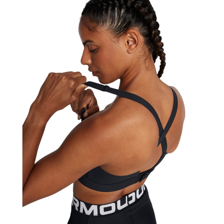 Biustonosz treningowy Under Armour UA Infinity Mid 2.0 Bra - czarny