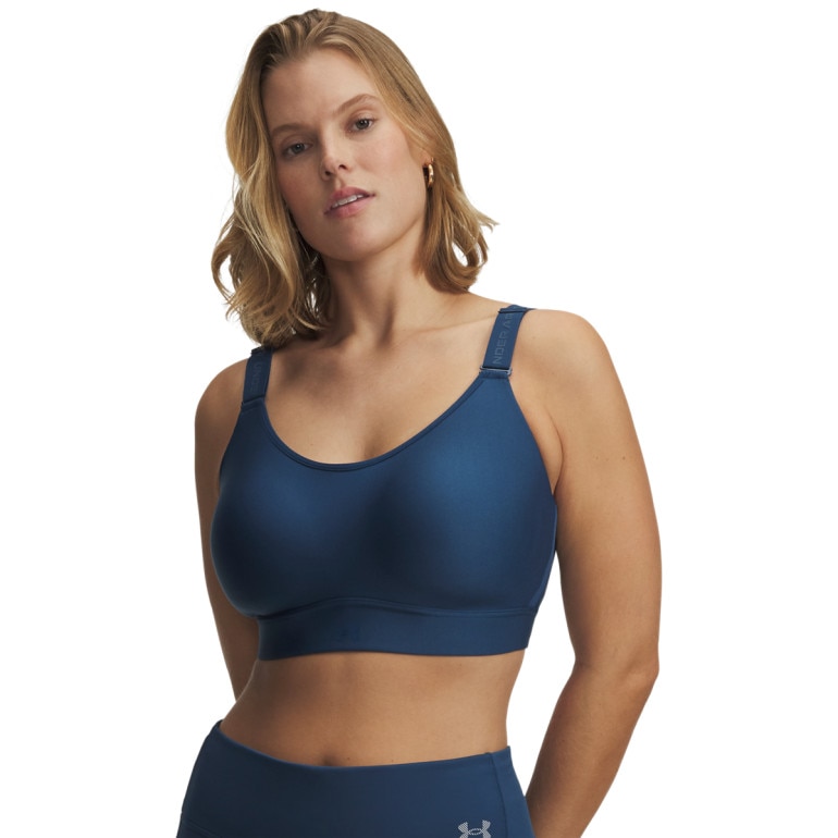 Biustonosz treningowy Under Armour UA Infinity Mid 2.0 Bra - niebieski