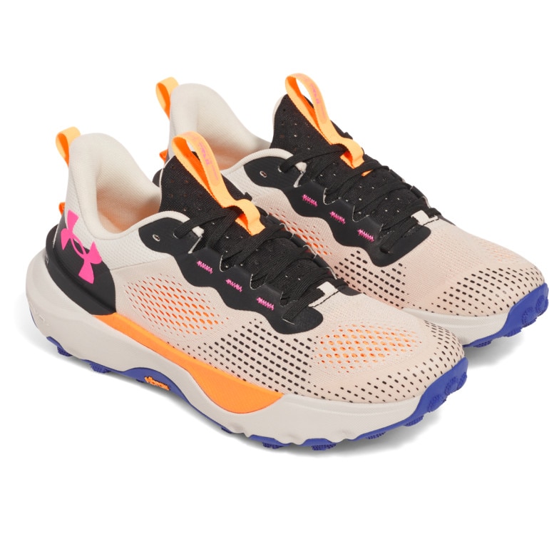 Buty do biegania uniseks Under Armour UA U Infinite Pro Trail - beżowe