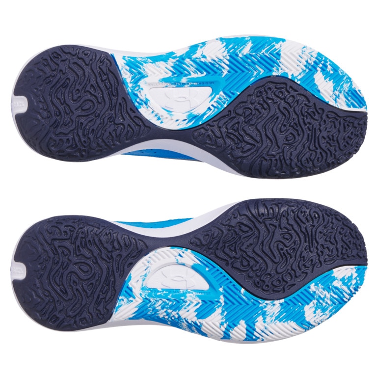 Buty do koszykówki uniseks Under Armour UA Lockdown 7 Low - niebieskie