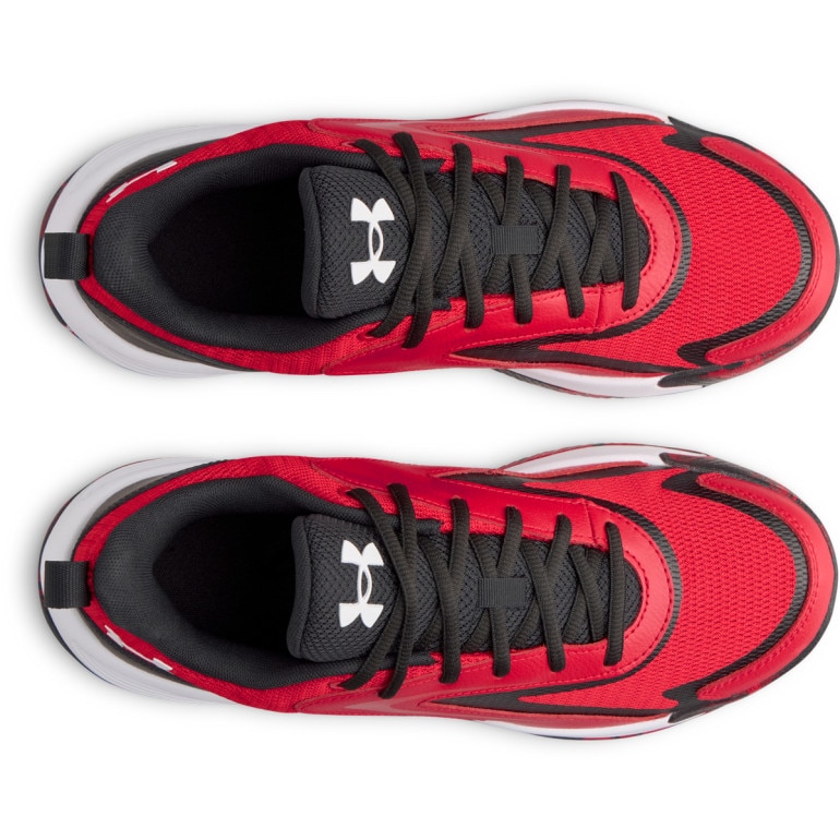 Buty do koszykówki uniseks Under Armour UA Lockdown 8 - czerwone