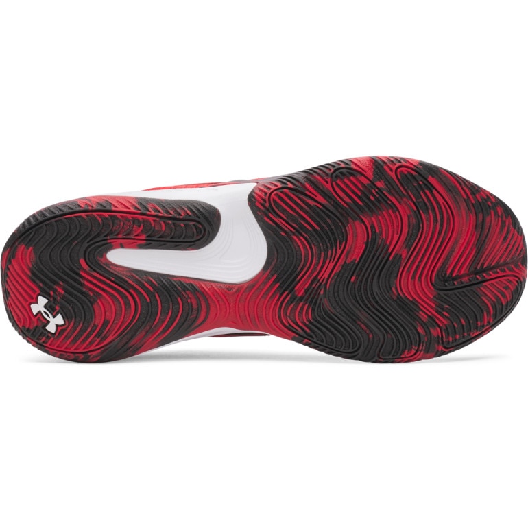Buty do koszykówki uniseks Under Armour UA Lockdown 8 - czerwone