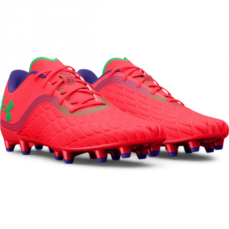 Buty piłkarskie korki lanki Under Armour UA Clone Magnetico Pro 3.0 FG - koral