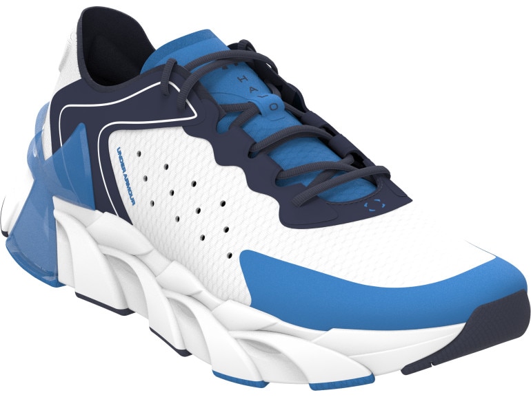 Buty treningowe unisex Under Armour UA Halo Trainer - białe