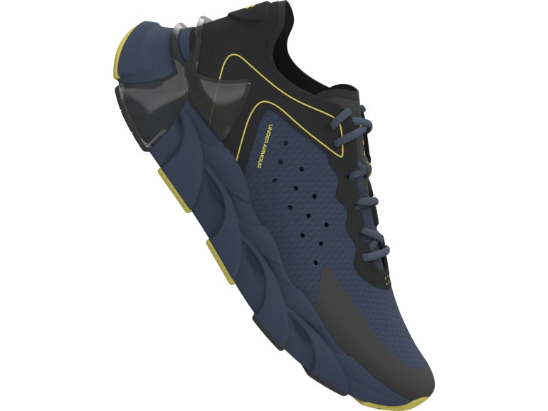 Buty treningowe unisex Under Armour UA Halo Trainer - granatowe