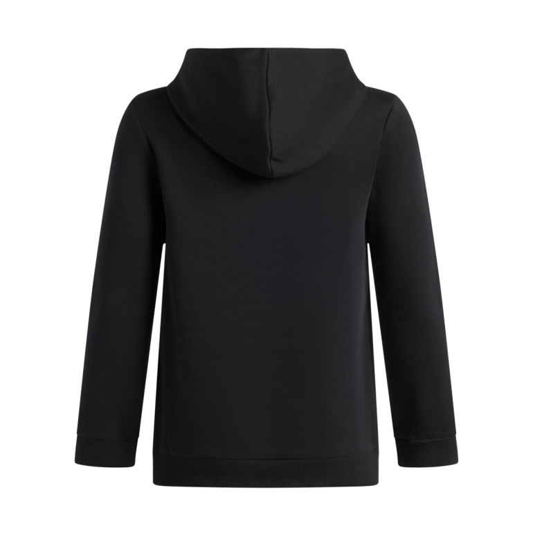 Chłopięca bluza dresowa nierozpinana z kapturem Under Armour UA B Rival Fleece Hoodie - czarna