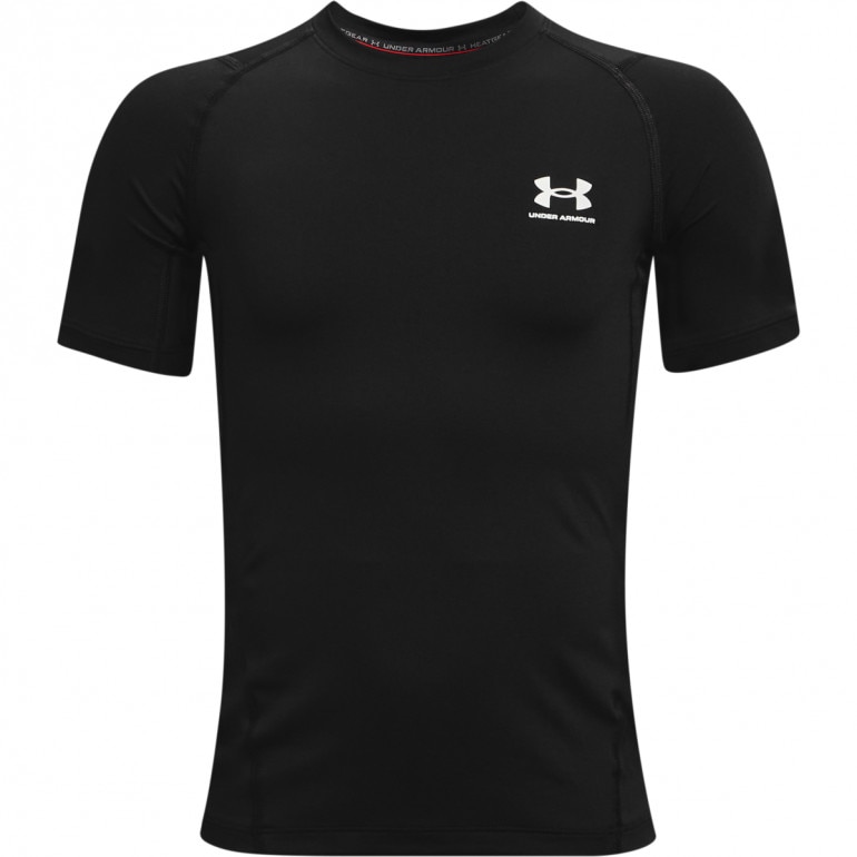 Chłopięca koszulka treningowa Under Armour UA HG Armour SS - czarna