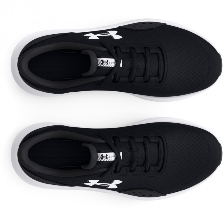 Chłopięce buty do biegania Under Armour UA Bgs Surge 4 - czarne