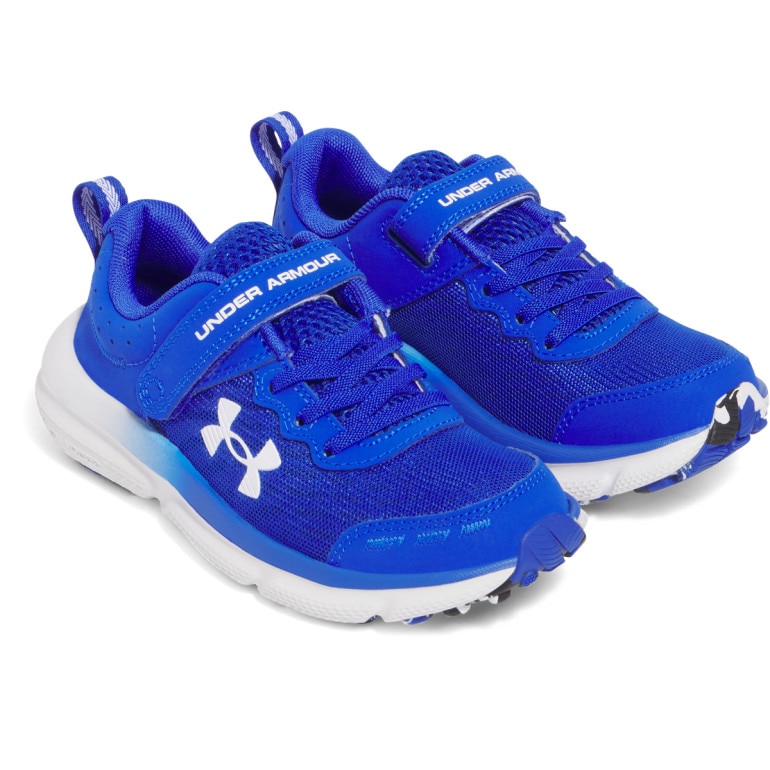 Chłopięce buty do biegania Under Armour UA BPS Assert 10 AC - niebieskie