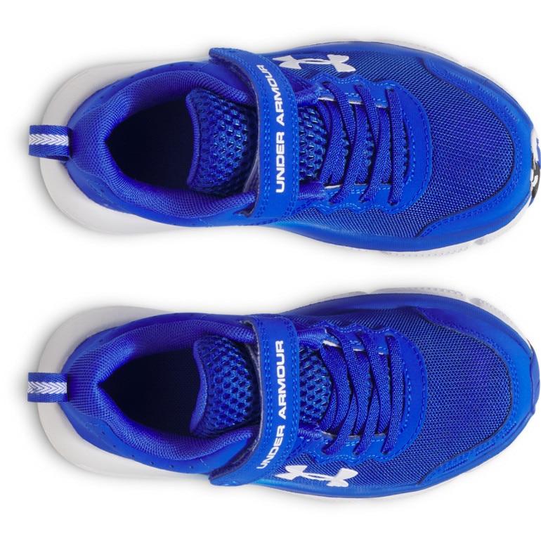 Chłopięce buty do biegania Under Armour UA BPS Assert 10 AC - niebieskie